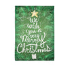 We Wish You a Merry Christmas Lustre Reversible Garden Flag