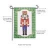 Nutcracker Reversible Suede Garden Flag