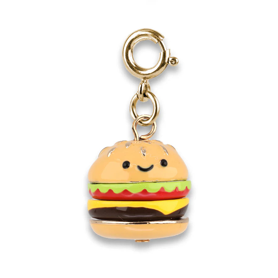 CHARM IT! Gold Hamburger Charm