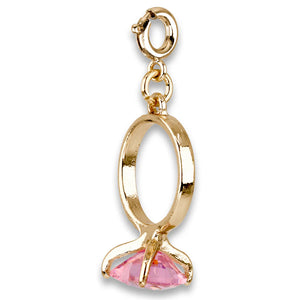 CHARM IT! Gold Heart Ring Charm