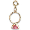 CHARM IT! Gold Heart Ring Charm