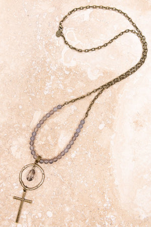 Gianna Cross Necklace