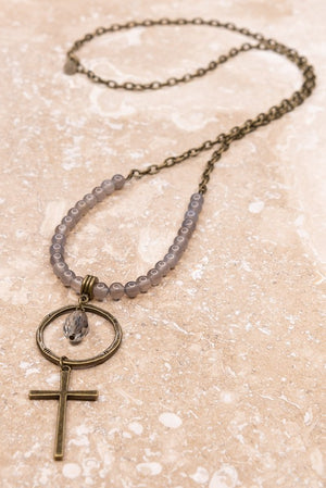 Gianna Cross Necklace