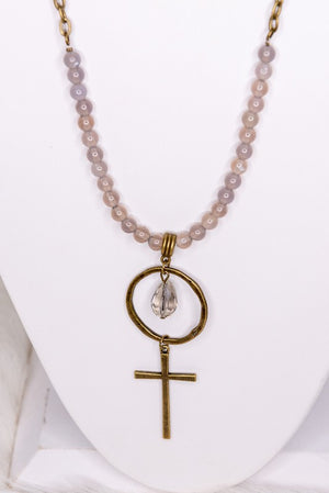 Gianna Cross Necklace