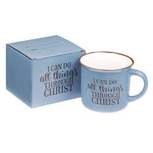 I Can Do All Things Through Christ Camp Mug