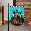 Croakus Pocus Applique Garden Flag