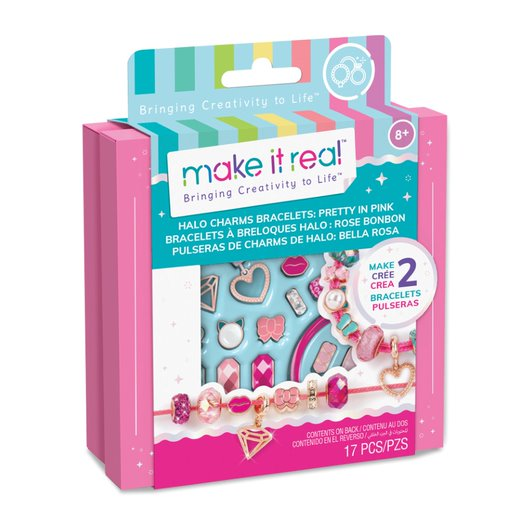Pretty In Pink Halo Charm Mini Gift Box Set