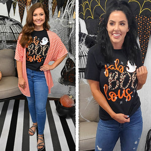 Fab-BOO-Lous Halloween Graphic Tee