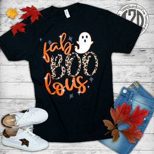 Fab-BOO-Lous Halloween Graphic Tee