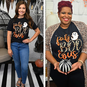 Fab-BOO-Lous Halloween Graphic Tee