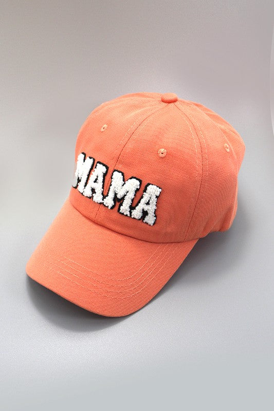 Mama Washed Sherpa Baseball Hat