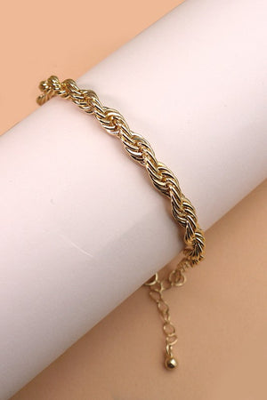 Classic Rope Chain Bracelet