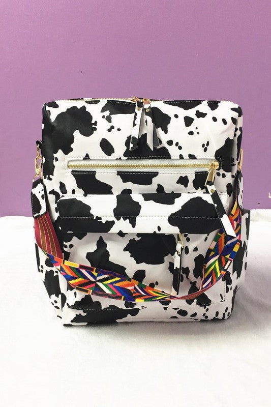 Cow Mel Backpack Bag