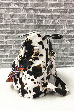 Cow Mel Backpack Bag