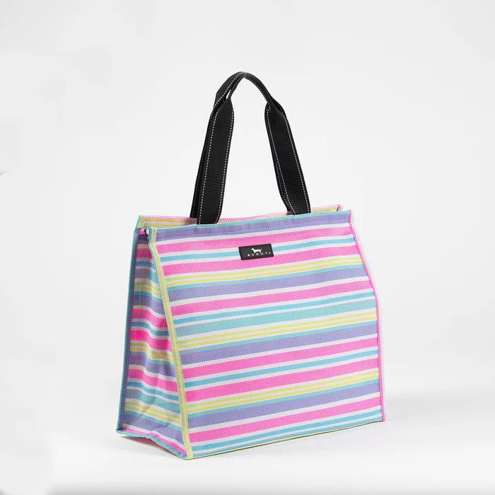 Freshly Squeezed Scout Cold Shoulder Large Woven Cooler Tote