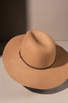 Sophie Slouchy Wool Wide Brim Panama Hat