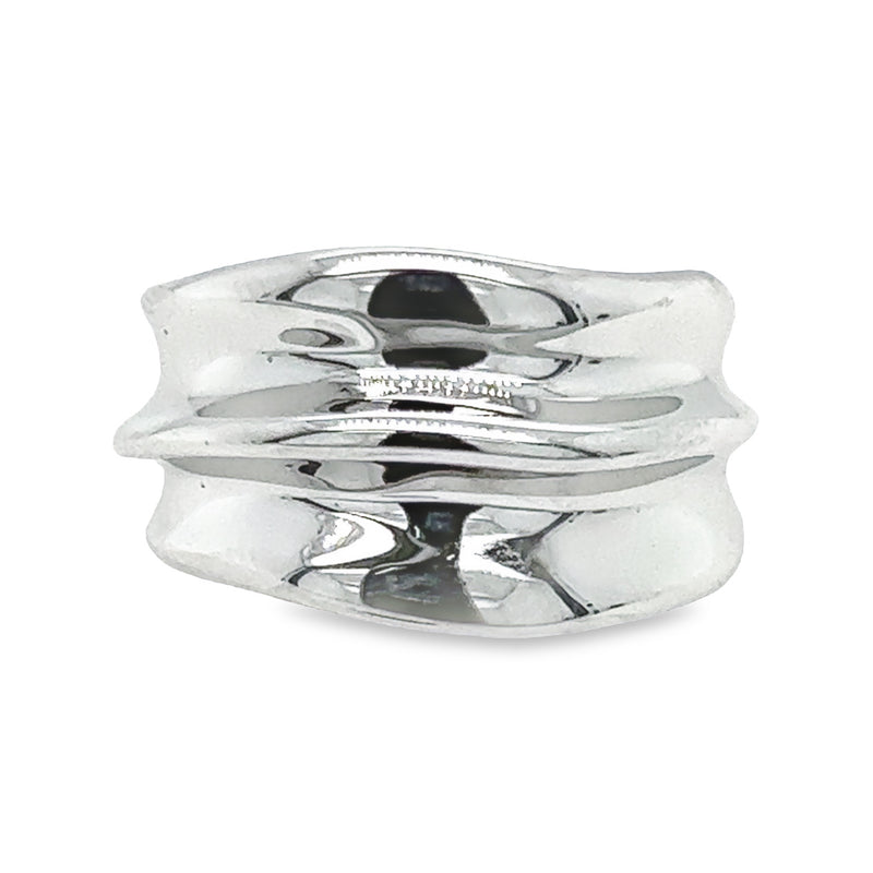 R.S. Covenant Faux Silver Unconditional Guarantee Ring