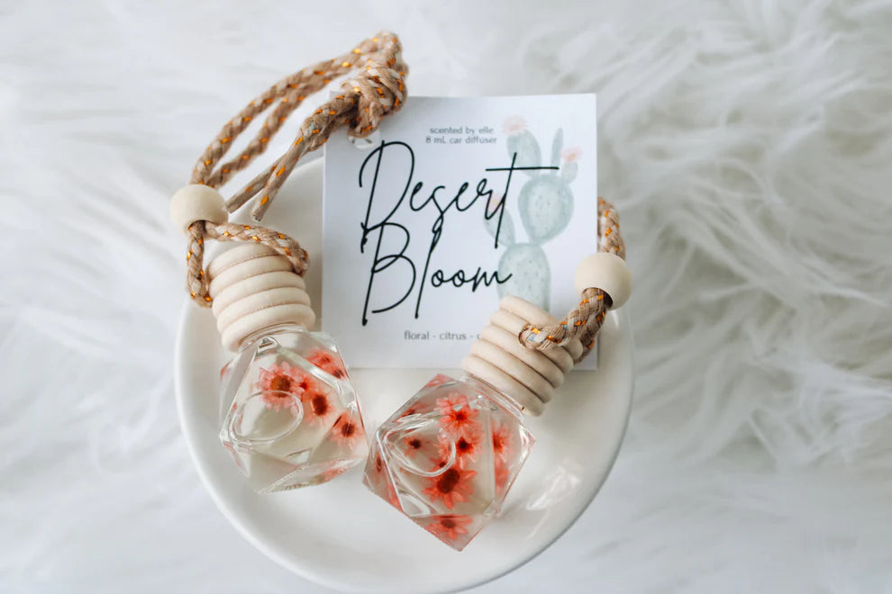 Desert Bloom Scented by Elle Car Diffuser