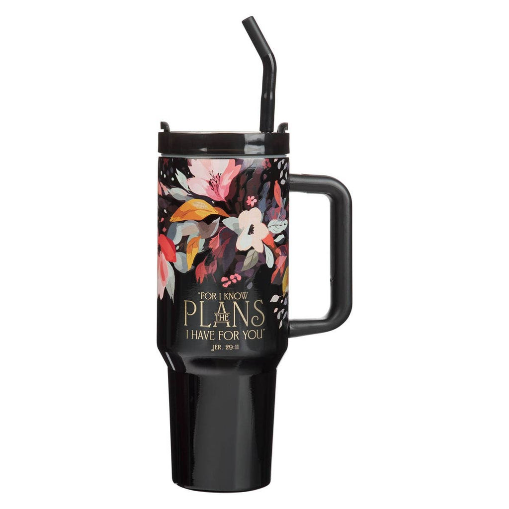 Jeremiah 29:11 Tumbler with Straw