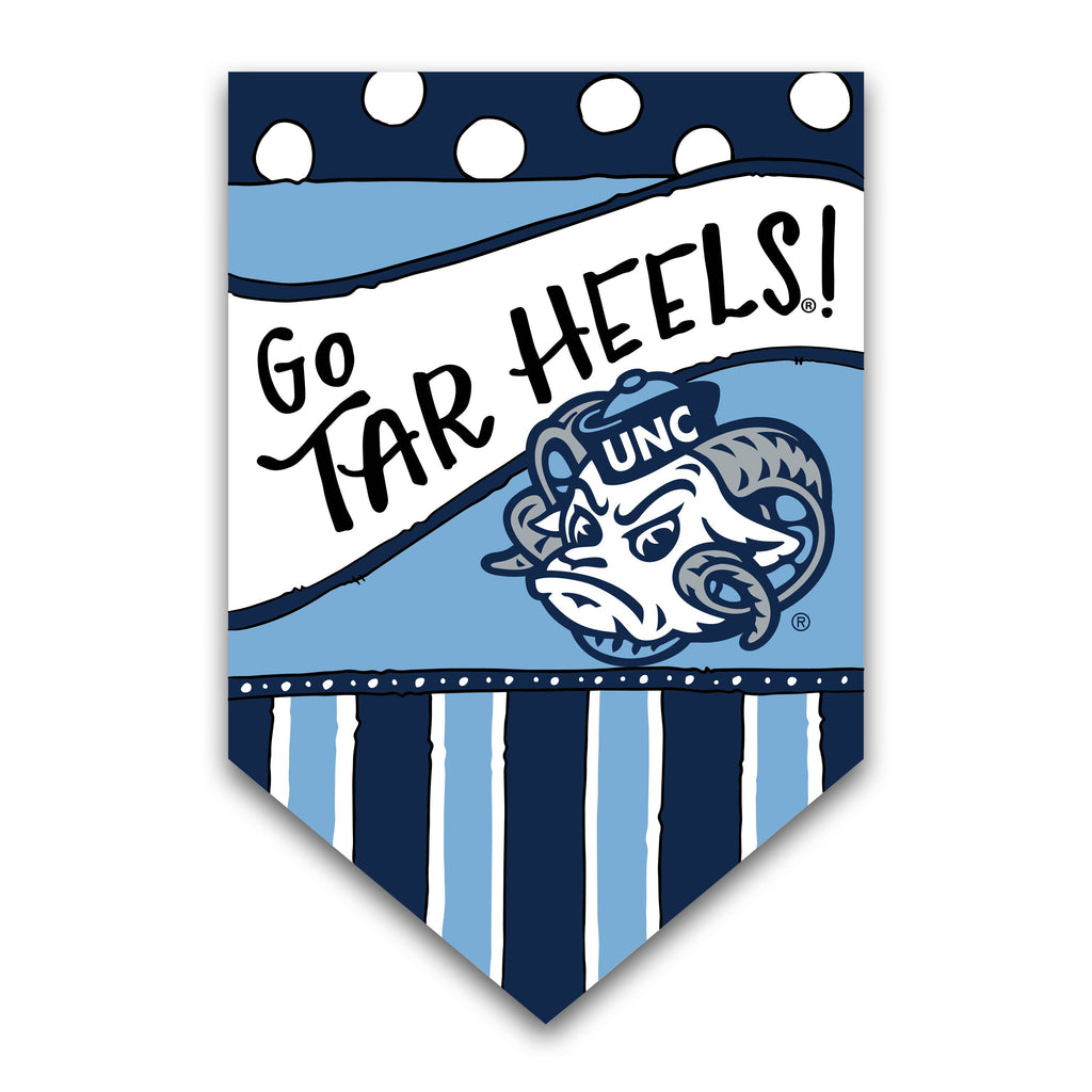 UNC Dots and Stripes Flag
