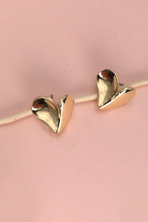 Valentine's Gift 3D Heart Stud Earrings