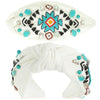 Western Aztec Beaded Knotted Headband