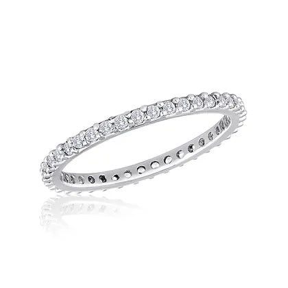 Thin Diamond Stack Ring