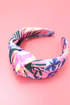 Cancun Dreams Floral Flower Bow Headband