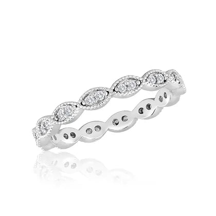 Endless Oval Stack Ring