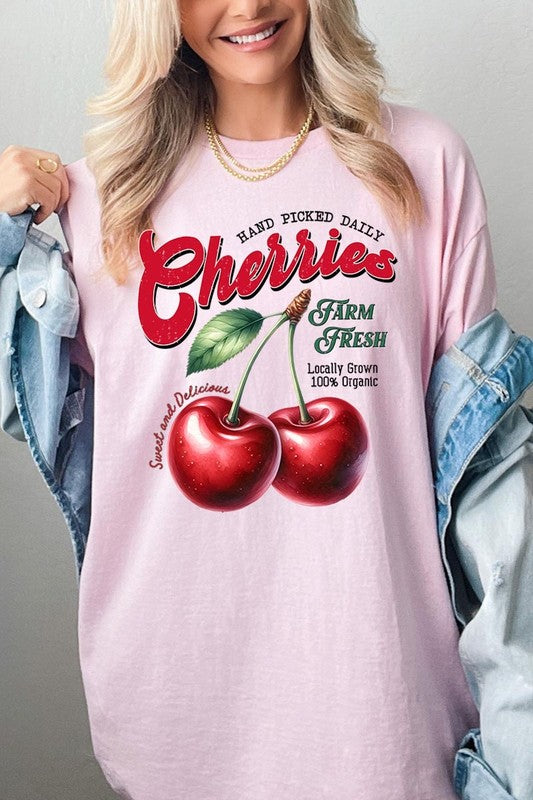 Farm Fresh Cherries Graphic Tee