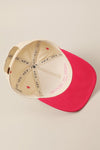 God Is Good Hot Pink Embroidered Trucker Hat
