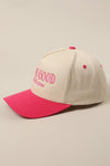 God Is Good Hot Pink Embroidered Trucker Hat