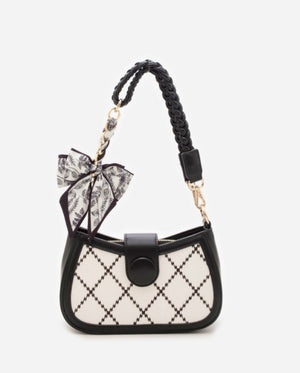 Garden Grace Silk Bow Bag Charm