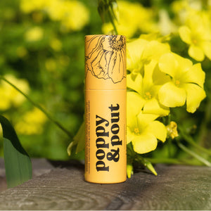 Lemon Bloom Poppy & Pout Lip Balm
