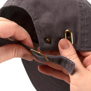 Officially Retired Gray Adjustable Hat