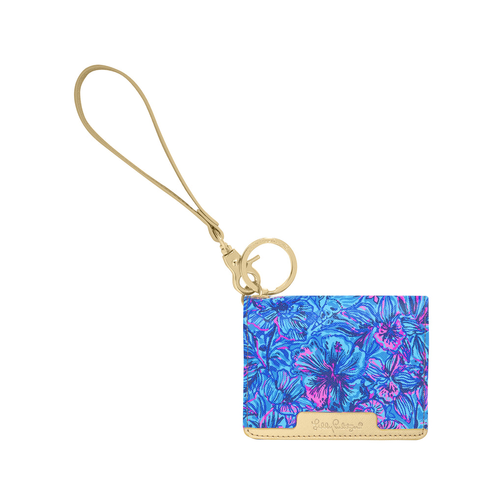 Lilly Pulitzer Shells N Bells Snap Card Case