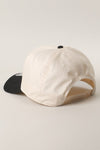 Howdy Black & Natural Embroidered Trucker Hat