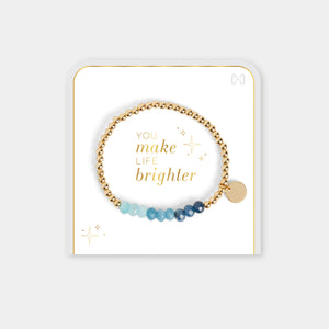 You Make Life Brighter Stretch Bracelet