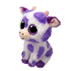 Ty Ethel Purple Spotted Cow Beanie Boo