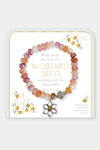 Mustard Seed Stretch Bracelet