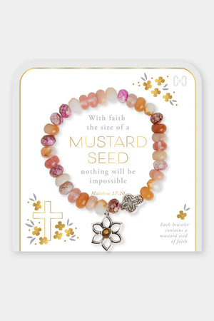 Mustard Seed Stretch Bracelet