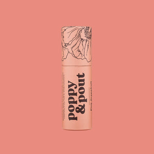Pink Grapefruit Poppy & Pout Lip Balm