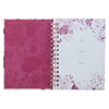 I Know The Plans Jer. 29:11 Pink Floral Wirebound Journal