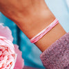 Boarding 4 Breast Cancer Pura Vida Charity Bracelet