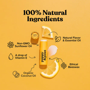 Lemon Bloom Poppy & Pout Lip Balm