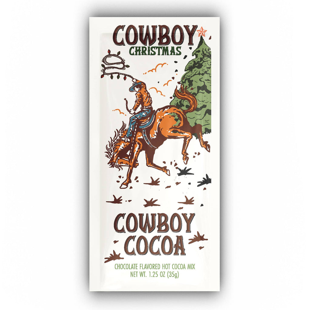 Cowboy Christmas Chocolate Cocoa - 1.25oz Packet