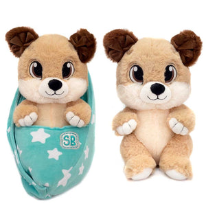 Cuddle Dog in Sling Swaddle Babies