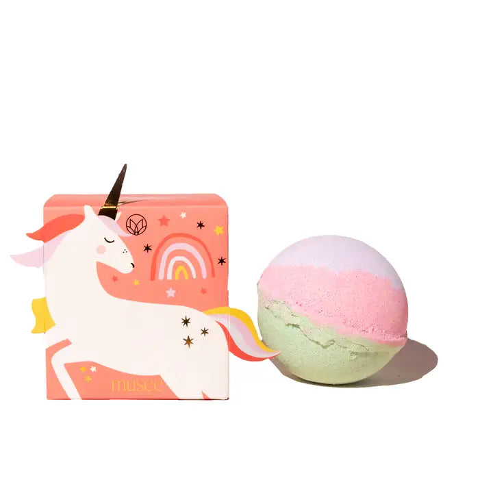 Unicorn Boxed Musee Boxed Bath Bomb