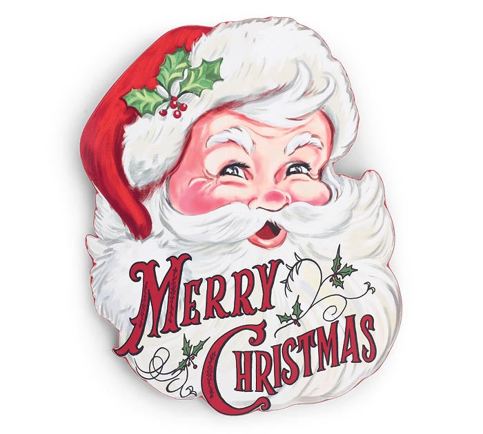 Santa Merry Christmas Wall Hanging