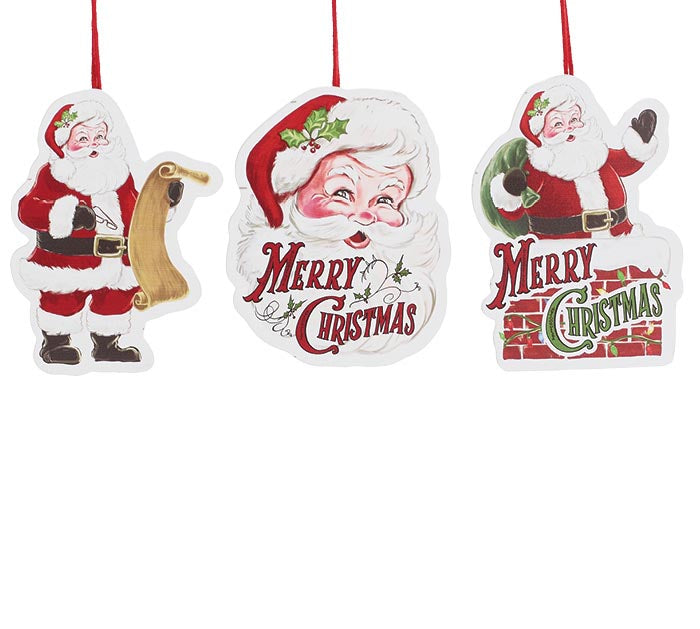 Santa Claus Wodden Ornament